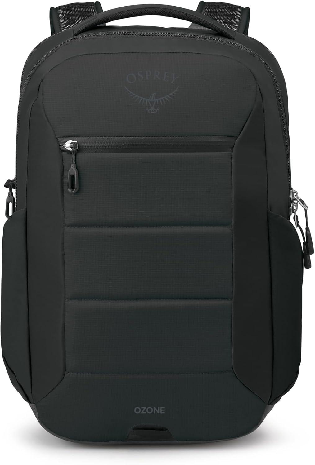 imageOsprey Ozone Laptop Backpack with Ventilated AirScape Backpanel Lightweight Travel Backpack with 16 Laptop Sleeve CarryOn Compatible Travel Bag for Men and Women BlackBlack