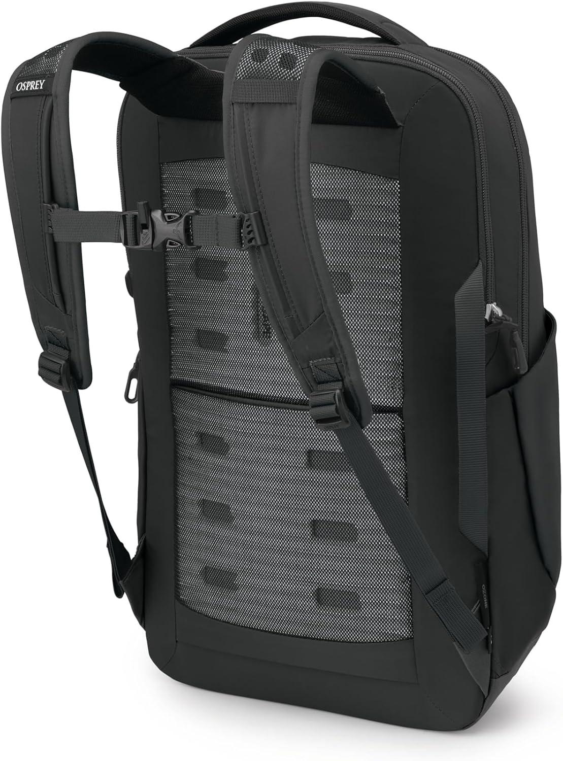 imageOsprey Ozone Laptop Backpack with Ventilated AirScape Backpanel Lightweight Travel Backpack with 16 Laptop Sleeve CarryOn Compatible Travel Bag for Men and Women BlackBlack