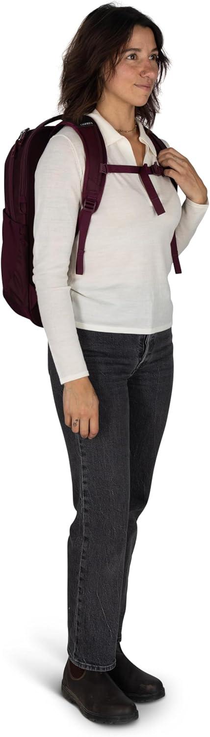 imageOsprey Ozone Laptop Backpack with Ventilated AirScape Backpanel Lightweight Travel Backpack with 16 Laptop Sleeve CarryOn Compatible Travel Bag for Men and Women BlackBlack