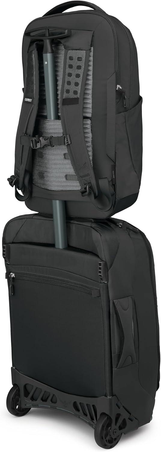 imageOsprey Ozone Laptop Backpack with Ventilated AirScape Backpanel Lightweight Travel Backpack with 16 Laptop Sleeve CarryOn Compatible Travel Bag for Men and Women BlackBlack