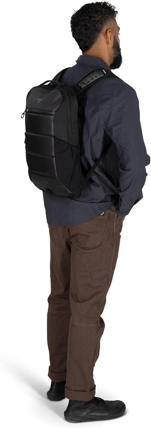 imageOsprey Ozone Slim Pack Lightweight Laptop Backpack with AirScape Suspension Water Bottle Pockets ampamp Slim Travel Design Fits Most 16quot Laptops Personal Item or CarryOn Compatible Moody BurgundyMoody Burgundy