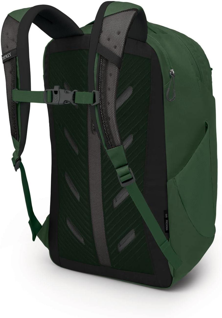 imageOsprey Proxima 30L Campus Laptop Backpack Organized Everyday Pack with Tech Storage Water Bottle Pockets and Comfortable Carry Perfect for School Commute and Travel Kazuma PrintToffee OrangeTrekking Trail Green