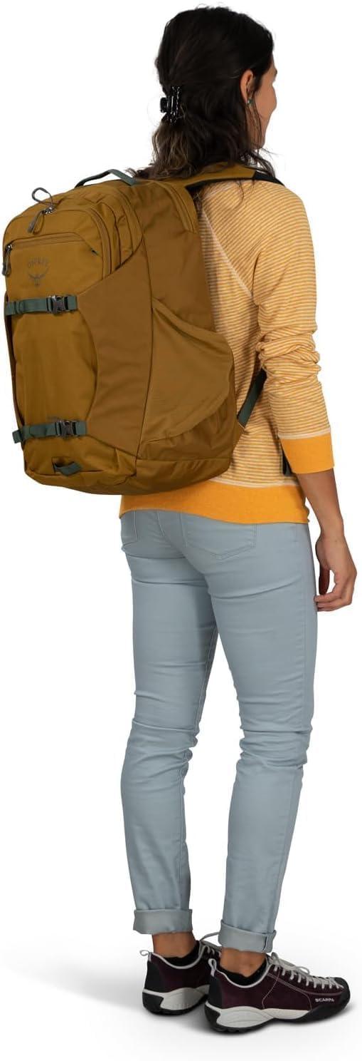 imageOsprey Proxima 30L Campus Laptop Backpack Organized Everyday Pack with Tech Storage Water Bottle Pockets and Comfortable Carry Perfect for School Commute and Travel Kazuma PrintToffee OrangeBlack