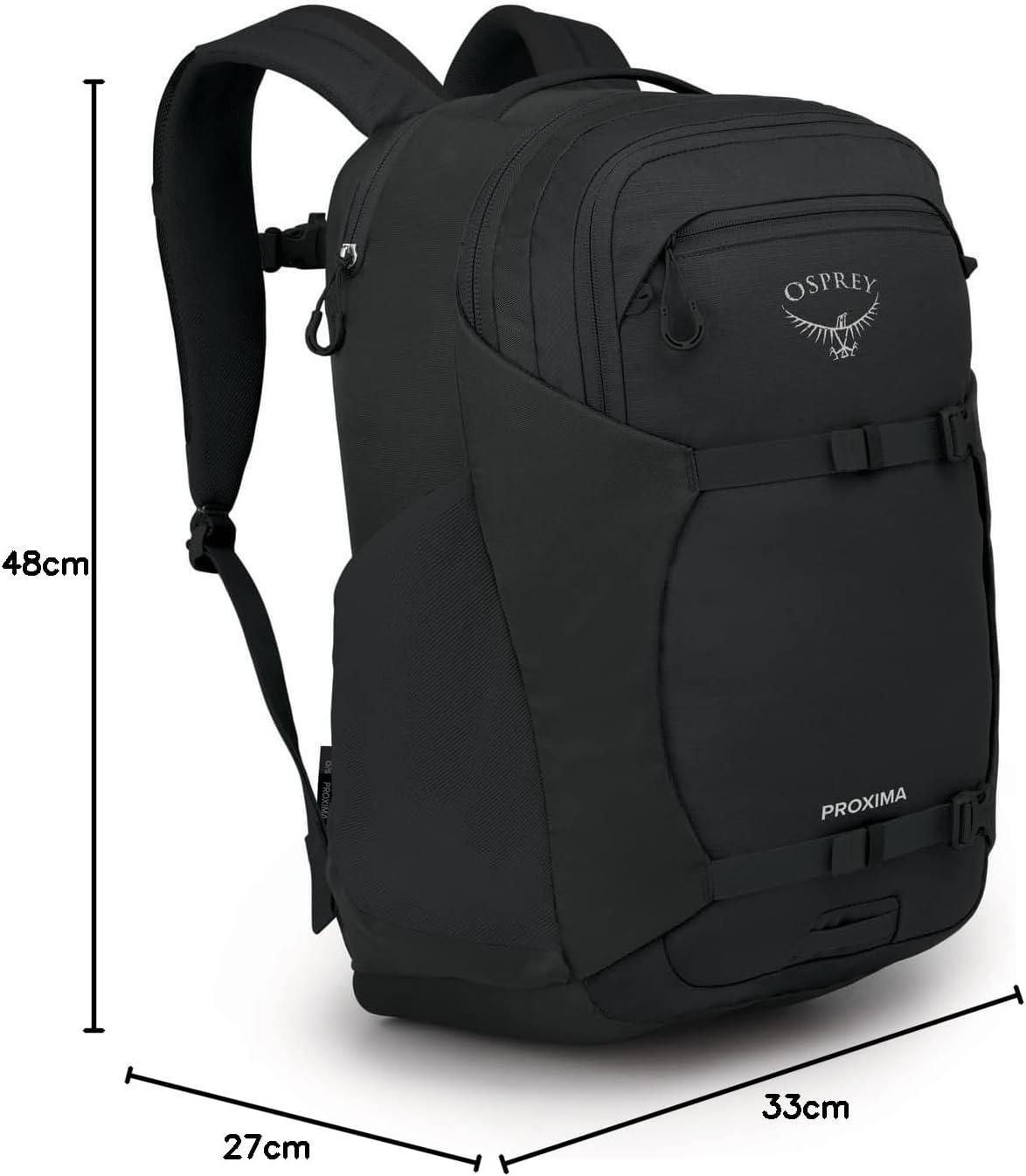 imageOsprey Proxima 30L Campus Laptop Backpack Organized Everyday Pack with Tech Storage Water Bottle Pockets and Comfortable Carry Perfect for School Commute and Travel Kazuma PrintToffee OrangeBlack