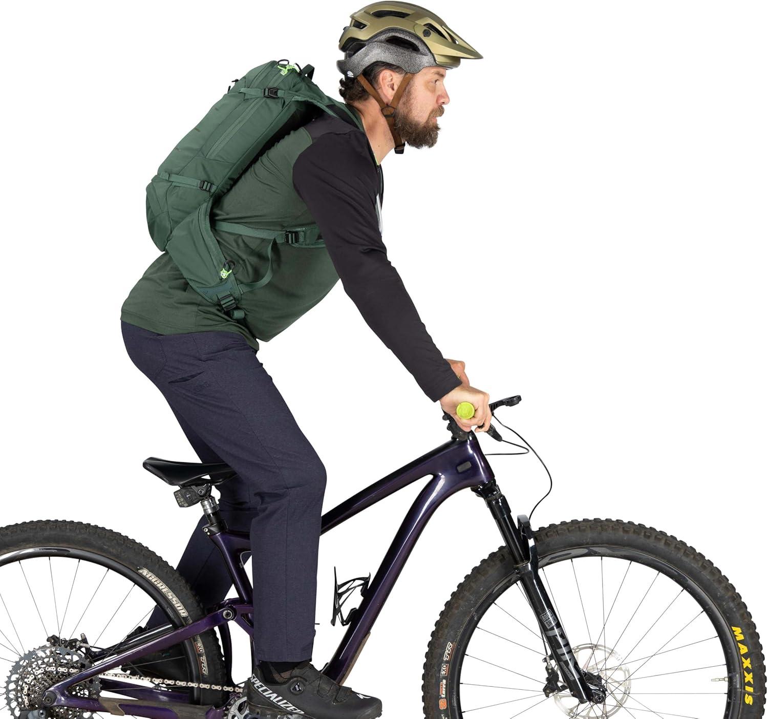 imageOsprey Raptor 10L Mens Biking Backpack with Hydraulics ReservoirBlack