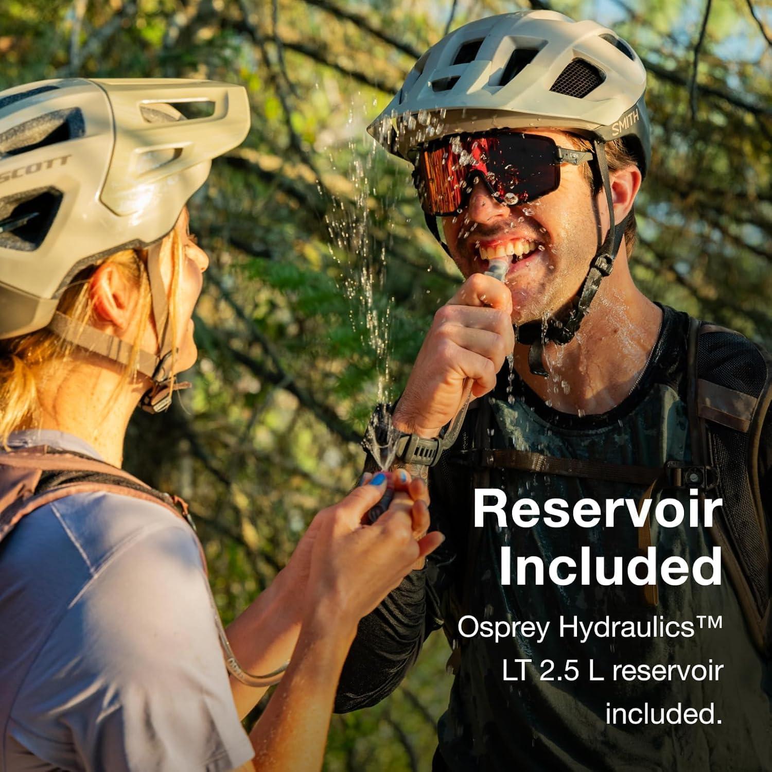 imageOsprey Raptor 10L Mens Biking Backpack with Hydraulics ReservoirBlack