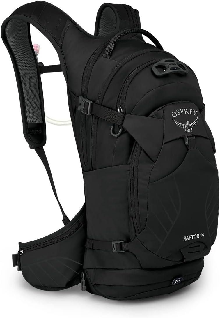 imageOsprey Raptor 10L Mens Biking Backpack with Hydraulics ReservoirBlack