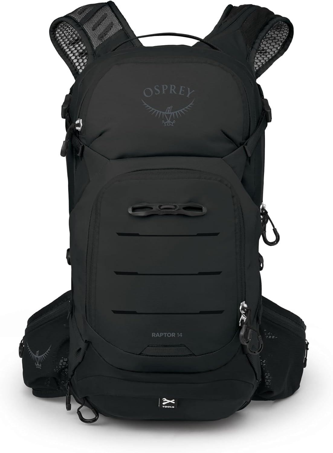 imageOsprey Raptor 10L Mens Biking Backpack with Hydraulics ReservoirBlack
