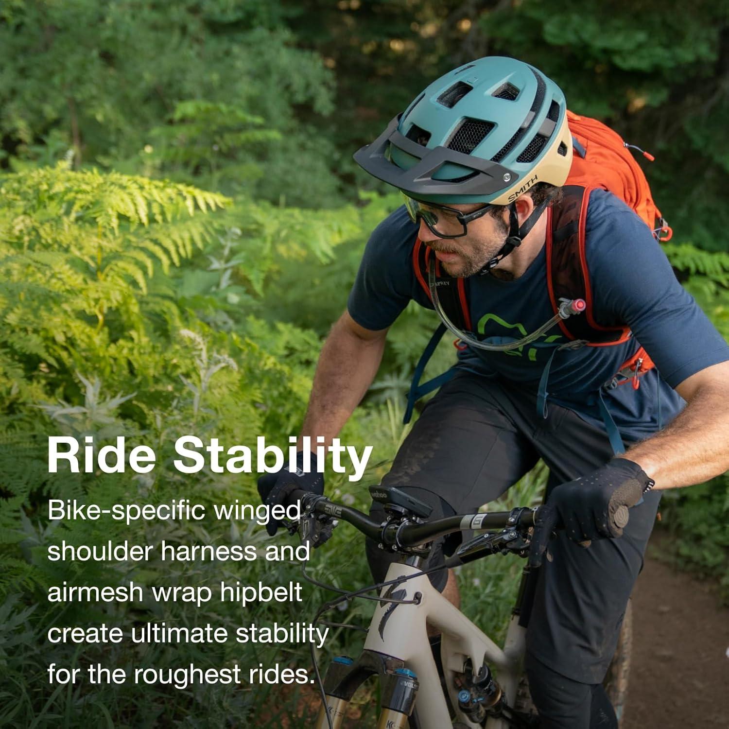 imageOsprey Raptor 10L Mens Biking Backpack with Hydraulics ReservoirBlack