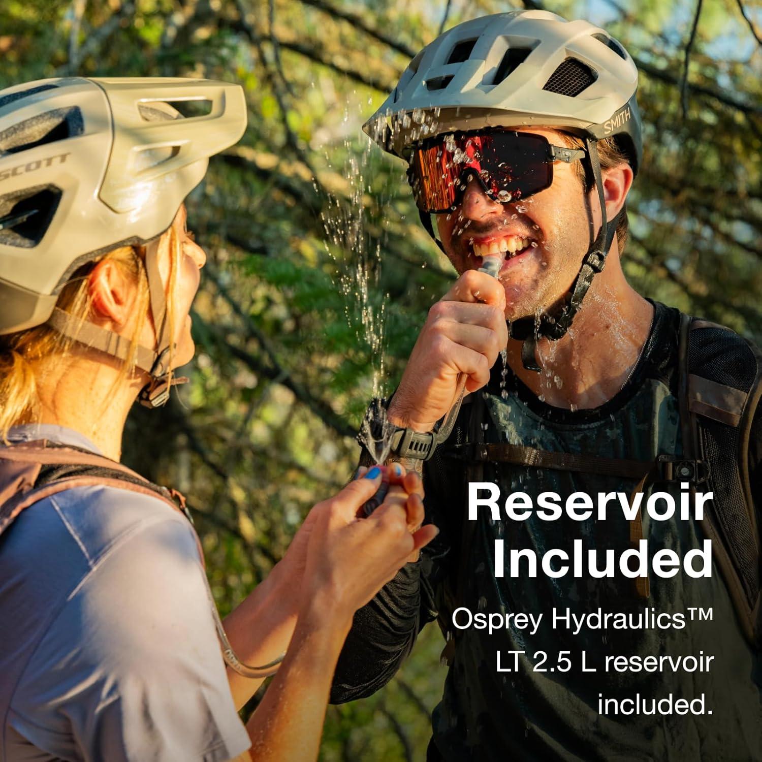 imageOsprey Raptor 10L Mens Mountain Biking Backpack with Hydraulics Reservoir BlackBlack