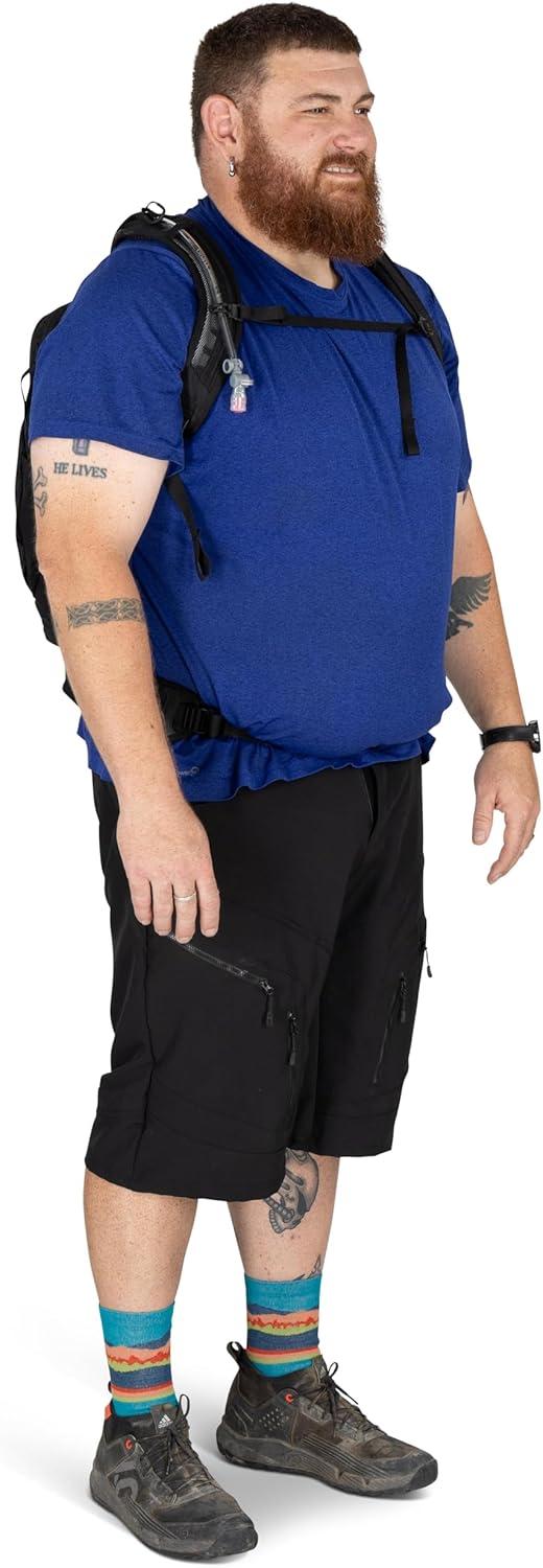 imageOsprey Raptor 14L Mens Mountain Biking Backpack with Hydraulics ReservoirBlack