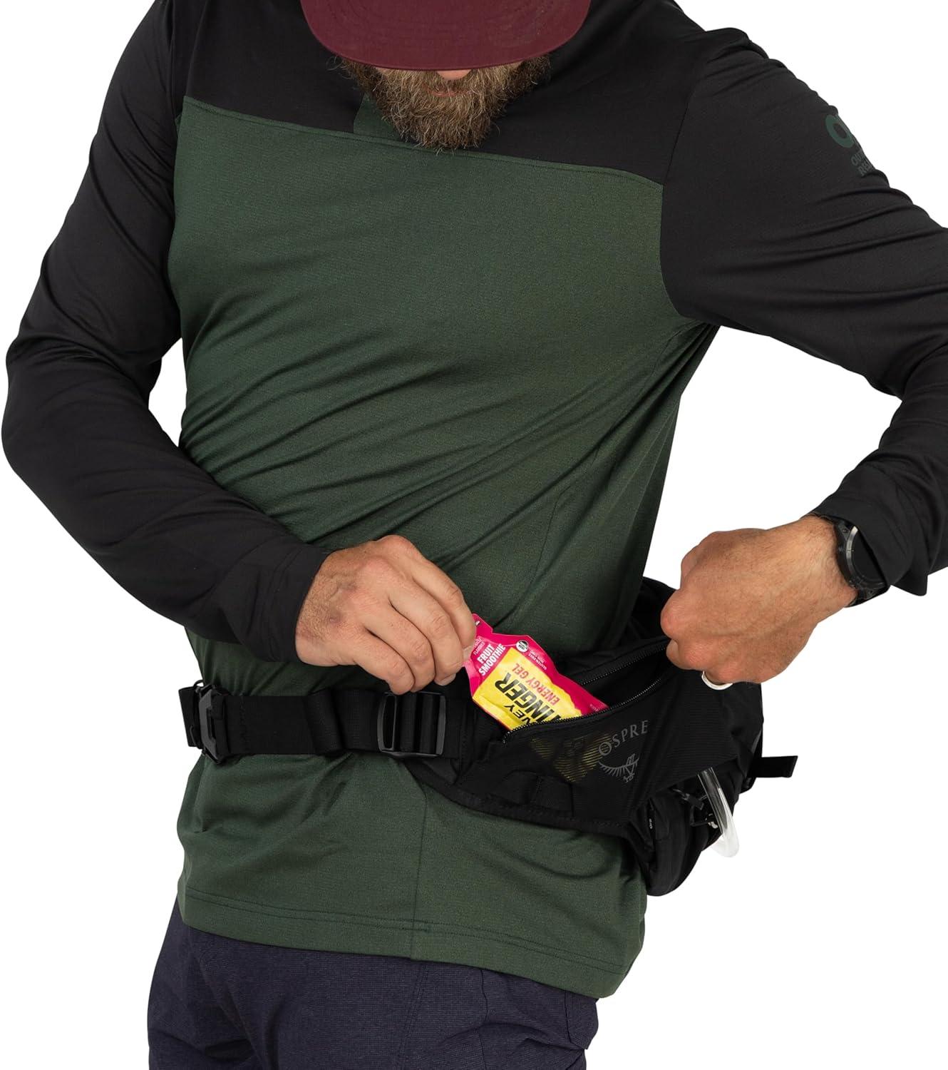 imageOsprey Raptor 4L Mens Mountain Biking Backpack with Hydraulics ReservoirBlack