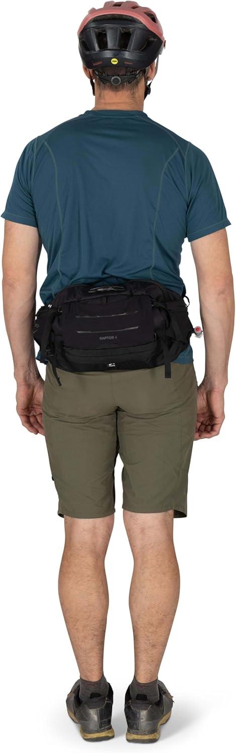 imageOsprey Raptor 4L Mens Mountain Biking Backpack with Hydraulics ReservoirBlack