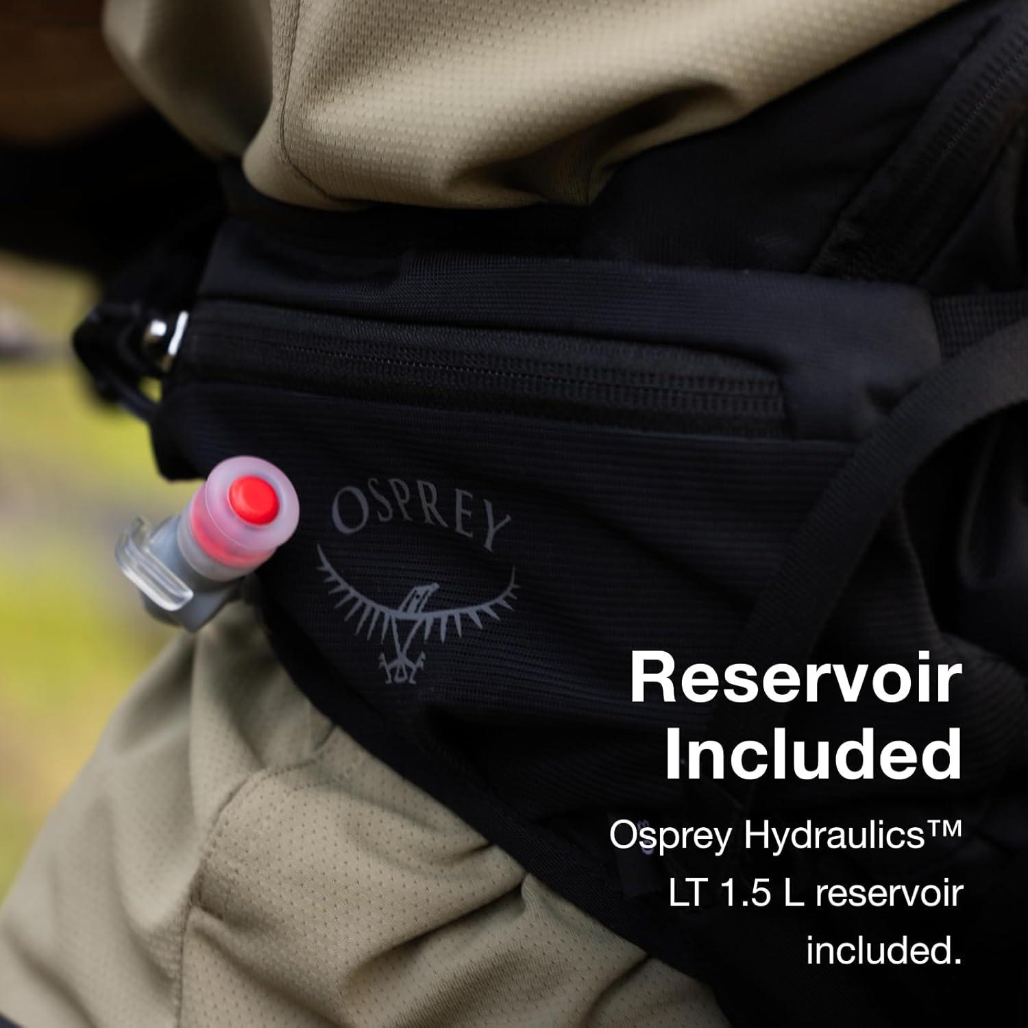 imageOsprey Raptor 4L Mens Mountain Biking Backpack with Hydraulics ReservoirBlack