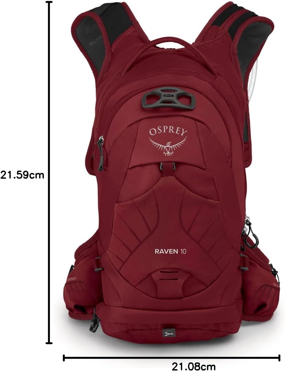imageOsprey Raven 10 Womens Bike Hydration Backpack with Hydraulics ReservoirClaret Red