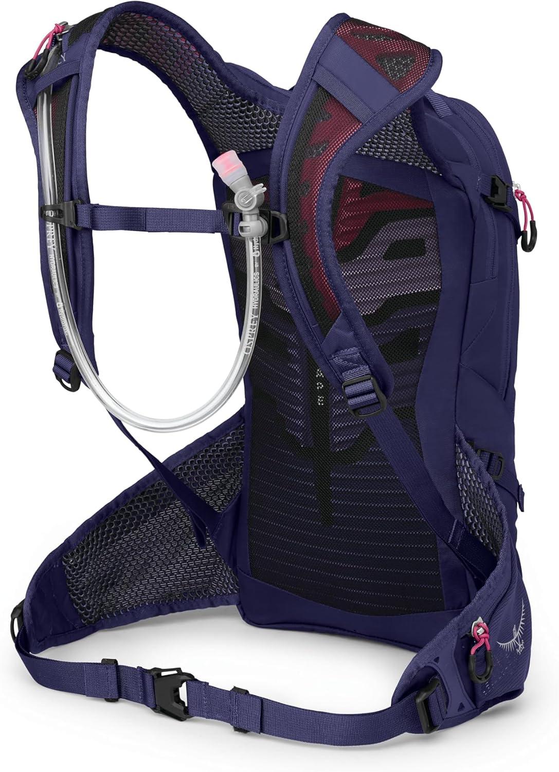 imageOsprey Raven 10L Womens Mountain Biking Backpack with Hydraulics ReservoirDeep Fig