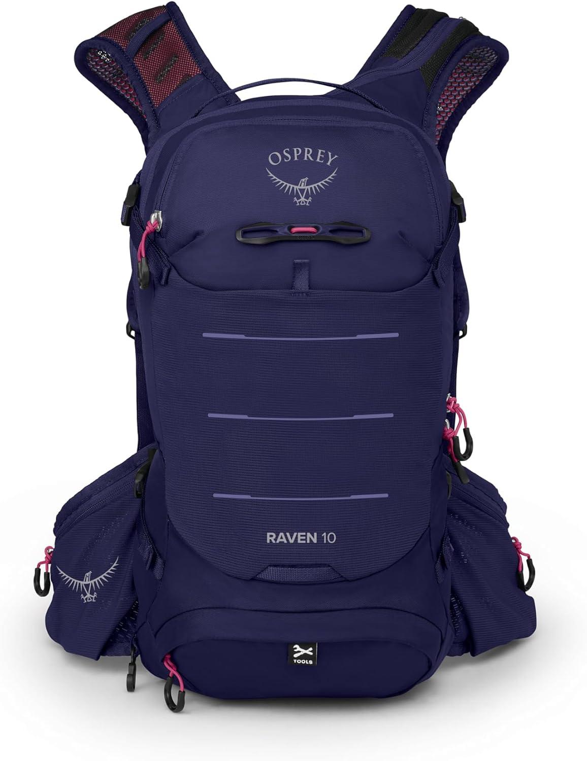 imageOsprey Raven 10L Womens Mountain Biking Backpack with Hydraulics ReservoirDeep Fig