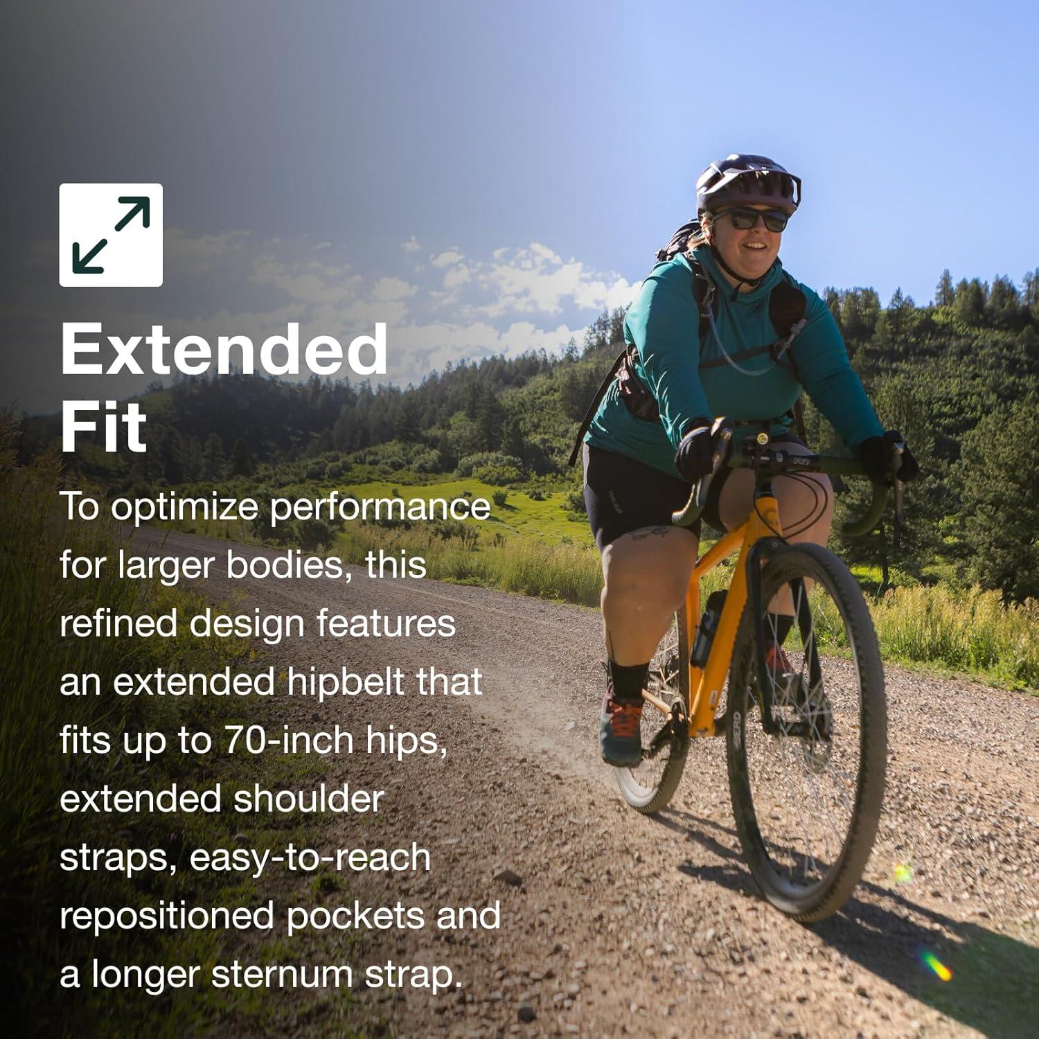 imageOsprey Raven 14L Womens Biking Backpack with Hydraulics Reservoir Space TravelToffee Orange Extended Fit