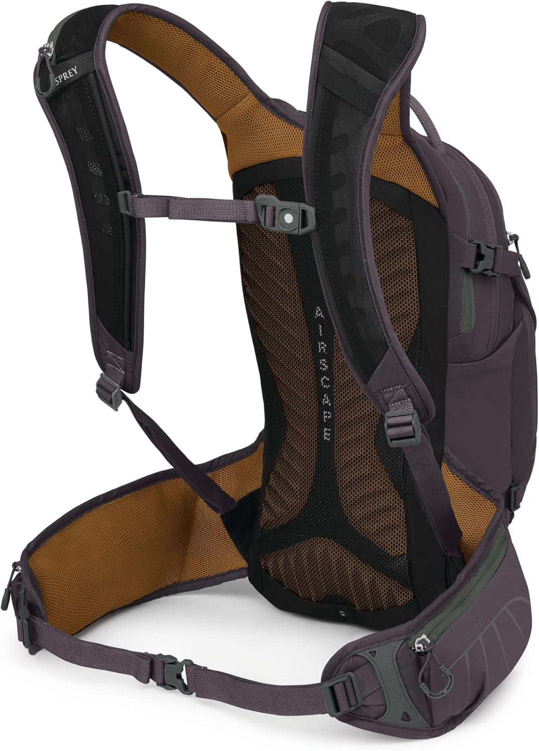 imageOsprey Raven 14L Womens Biking Backpack with Hydraulics Reservoir Space TravelToffee Orange Extended Fit