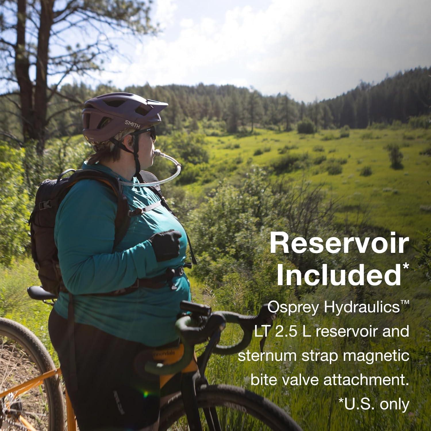 imageOsprey Raven 14L Womens Biking Backpack with Hydraulics Reservoir Space TravelToffee Orange Extended Fit