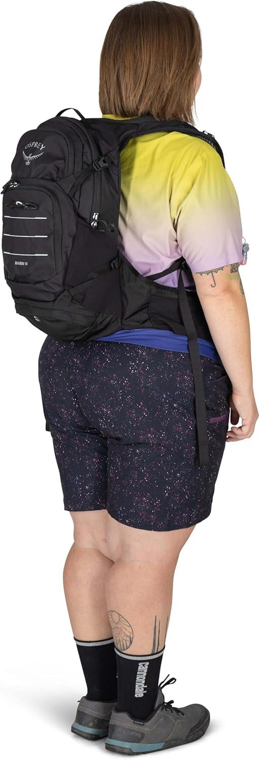 imageOsprey Raven 14L Womens Biking Backpack with Hydraulics Reservoir Space TravelToffee Orange Extended Fit