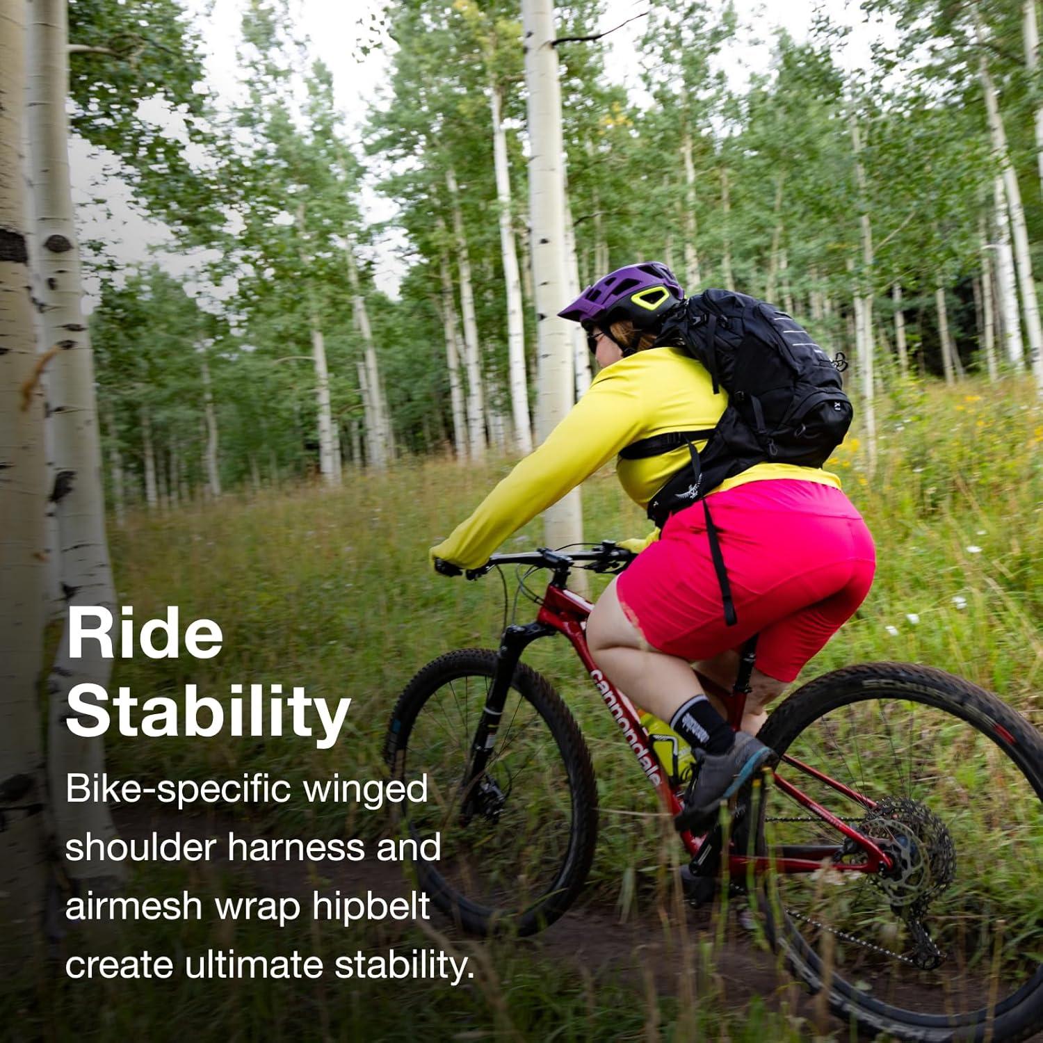 imageOsprey Raven 14L Womens Mountain Biking Backpack with Hydraulics ReservoirBlack