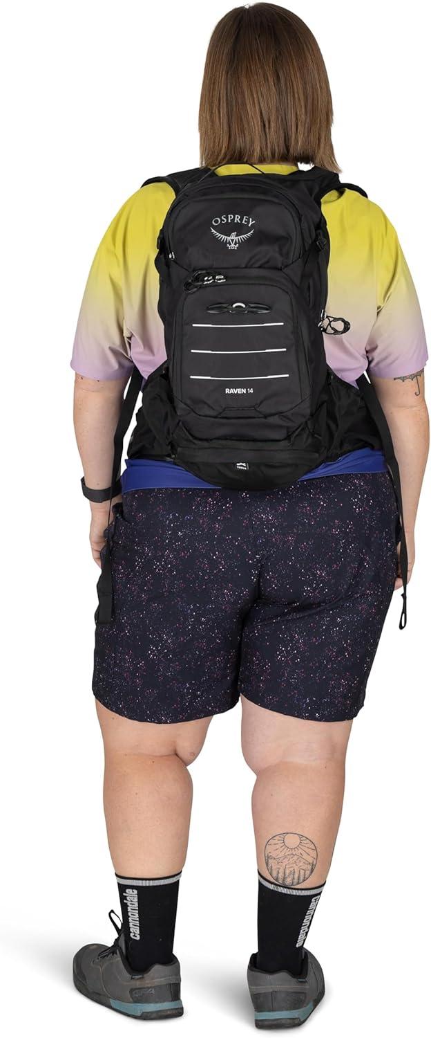imageOsprey Raven 14L Womens Mountain Biking Backpack with Hydraulics ReservoirBlack