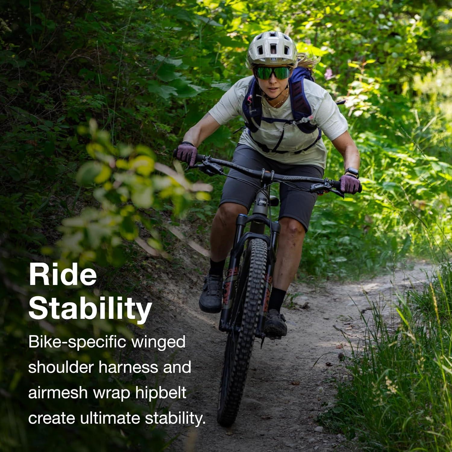 imageOsprey Raven 14L Womens Mountain Biking Backpack with Hydraulics ReservoirBlack