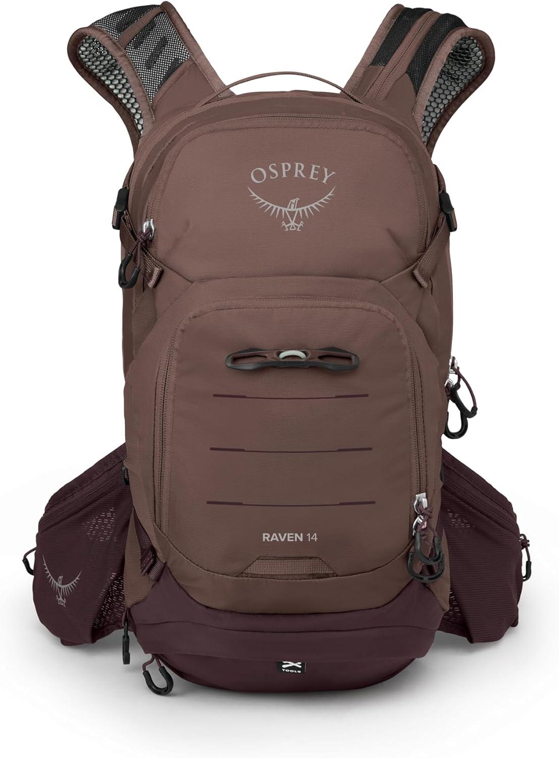 imageOsprey Raven 14L Womens Mountain Biking Backpack with Hydraulics ReservoirMagma Brown