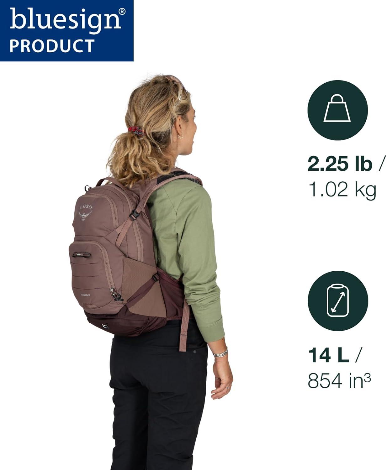 imageOsprey Raven 14L Womens Mountain Biking Backpack with Hydraulics ReservoirMagma Brown