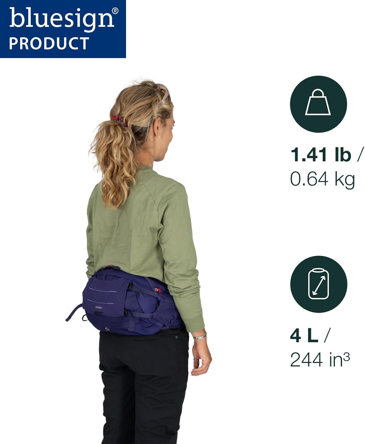 imageOsprey Raven 4L Womens Mountain Biking Backpack with Hydraulics ReservoirDeep Fig