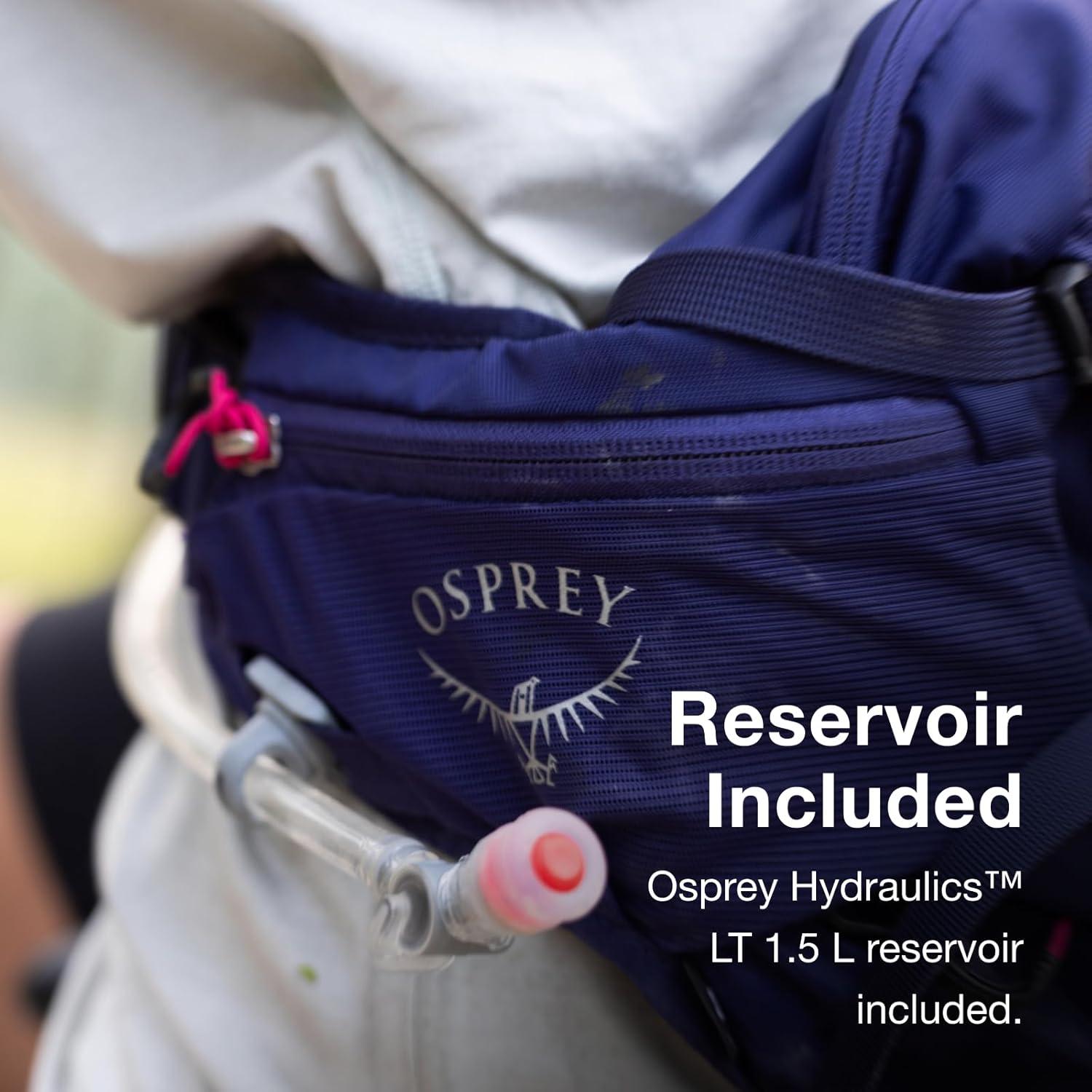 imageOsprey Raven 4L Womens Mountain Biking Backpack with Hydraulics ReservoirDeep Fig