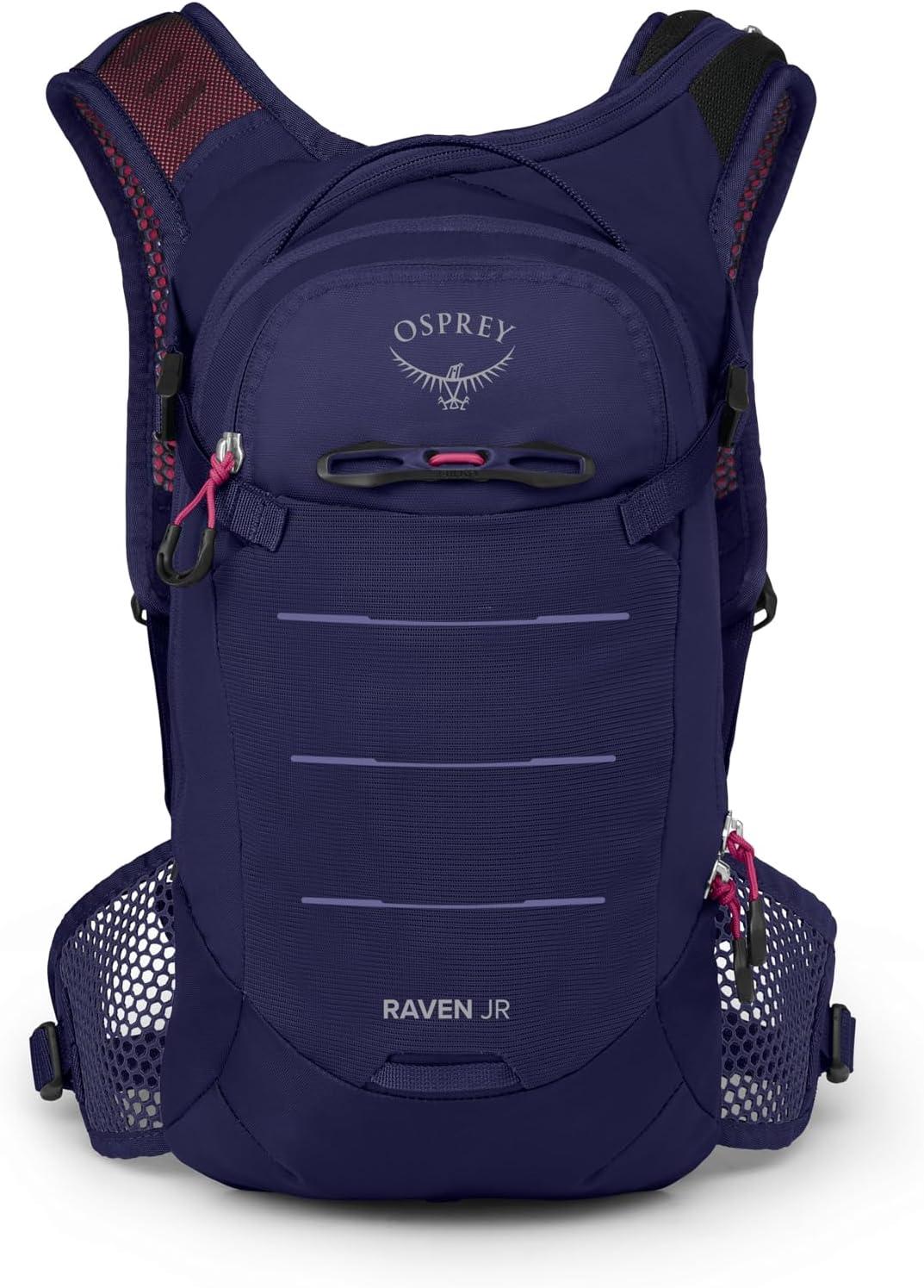 imageOsprey Raven Jr Girls Mountain Biking Backpack with Hydraulics Reservoir Deep Fig