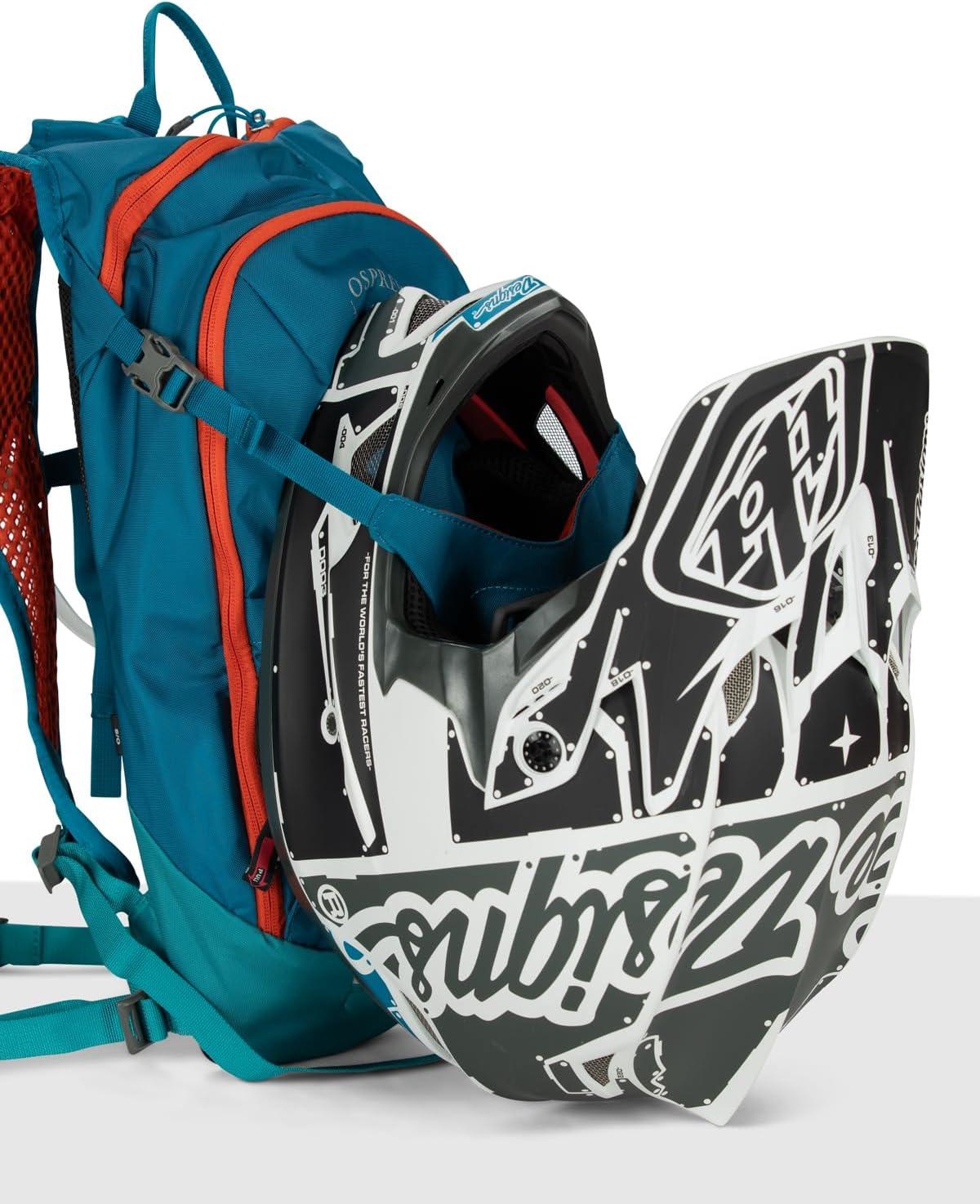 imageOsprey Salida 8L Womens Biking Backpack with Hydraulics Reservoir Space Travel GreyClaret Red