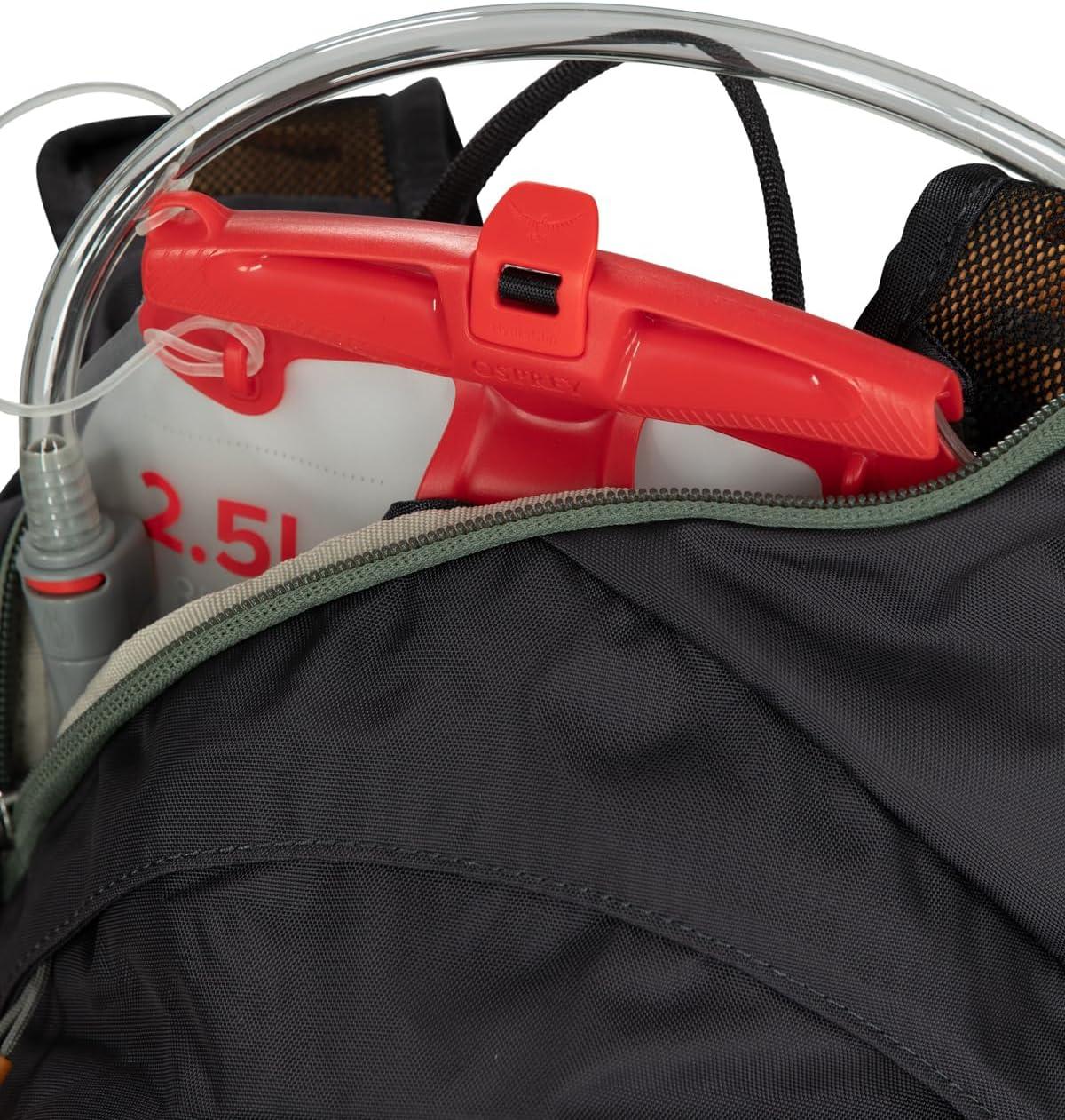 imageOsprey Salida 8L Womens Biking Backpack with Hydraulics Reservoir Space Travel GreyClaret Red