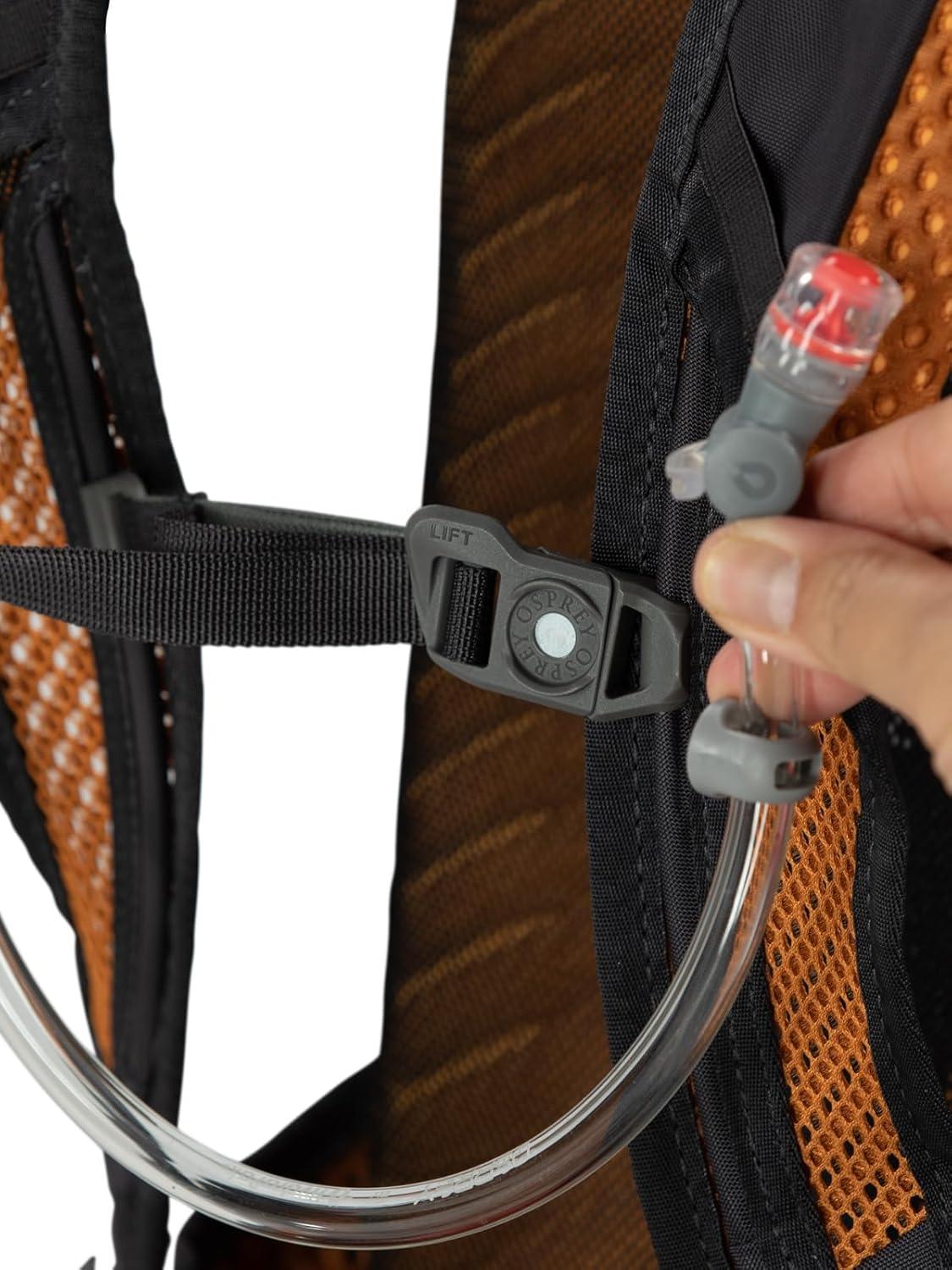 imageOsprey Salida 8L Womens Biking Backpack with Hydraulics Reservoir Space Travel GreyClaret Red