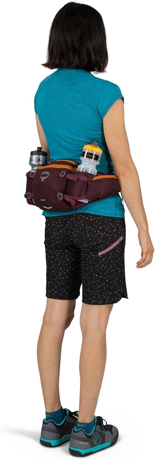 imageOsprey Savu 2L Biking Waist Pack for Men and Women Aprium PurpleBlack