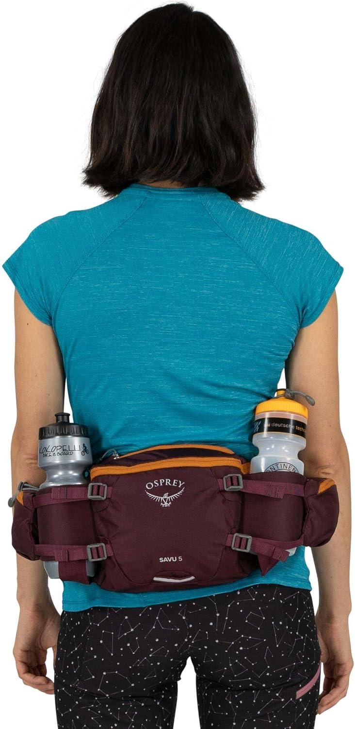 imageOsprey Savu 2L Biking Waist Pack for Men and Women Aprium PurpleBlack