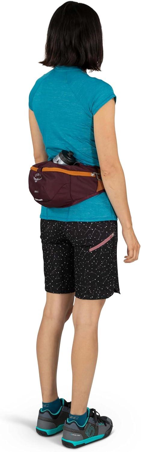 imageOsprey Savu 2L Biking Waist Pack for Men and Women Aprium PurpleBlack