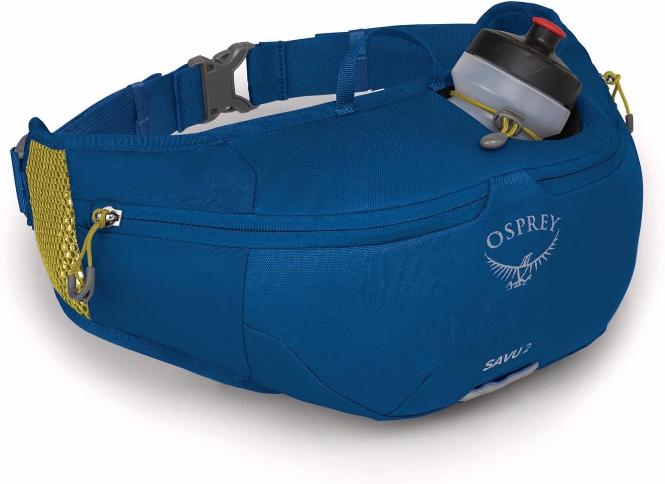 imageOsprey Savu 2L Biking Waist Pack for Men and Women Aprium PurplePostal Blue