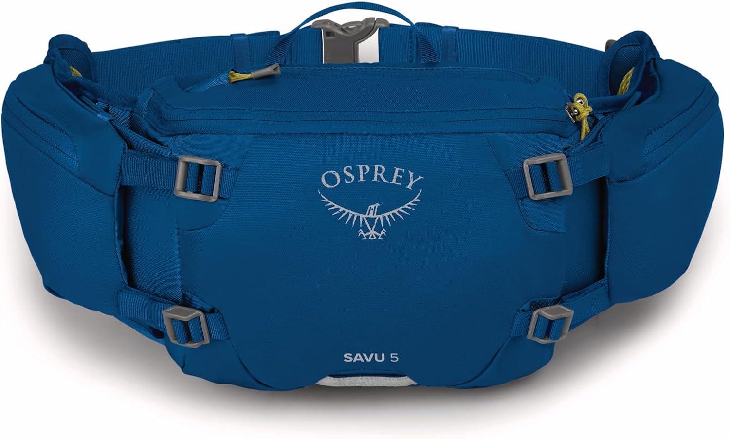 imageOsprey Savu 2L Biking Waist Pack for Men and Women Aprium PurplePostal Blue