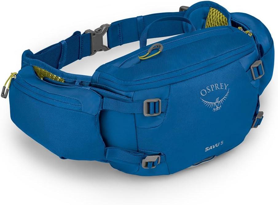 imageOsprey Savu 2L Biking Waist Pack for Men and Women Aprium PurplePostal Blue