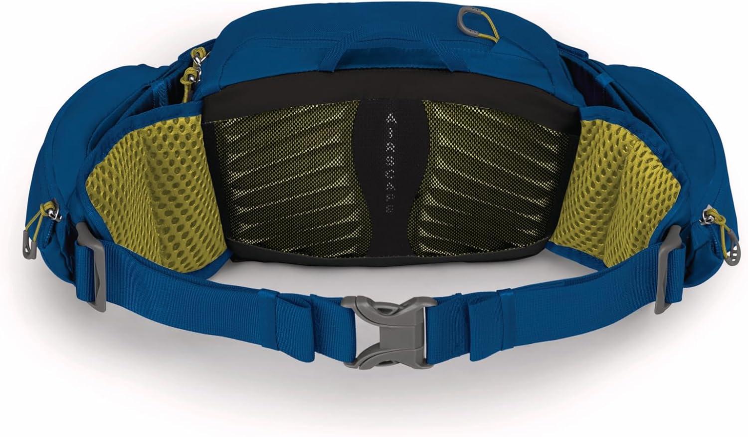 imageOsprey Savu 2L Biking Waist Pack for Men and Women Aprium PurplePostal Blue