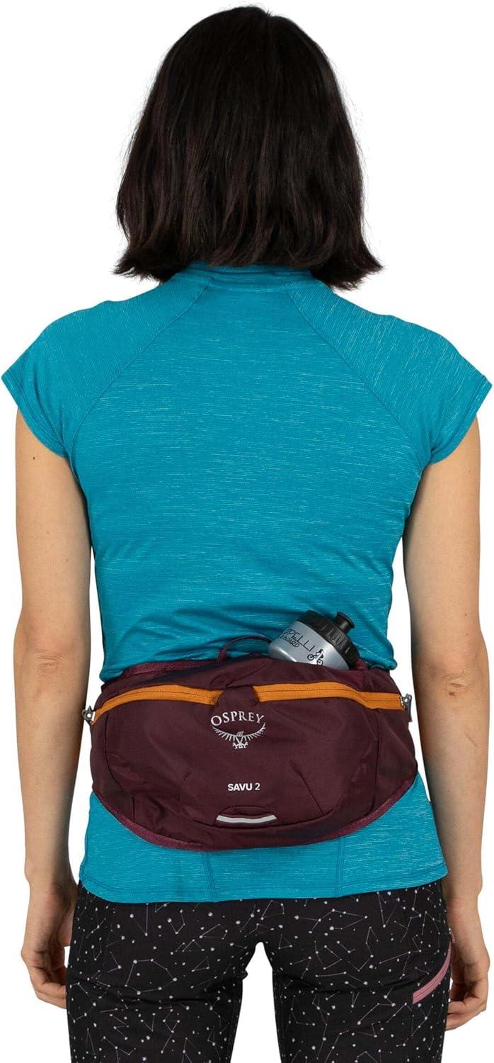 imageOsprey Savu 2L Biking Waist Pack for Men and Women Aprium PurplePostal Blue