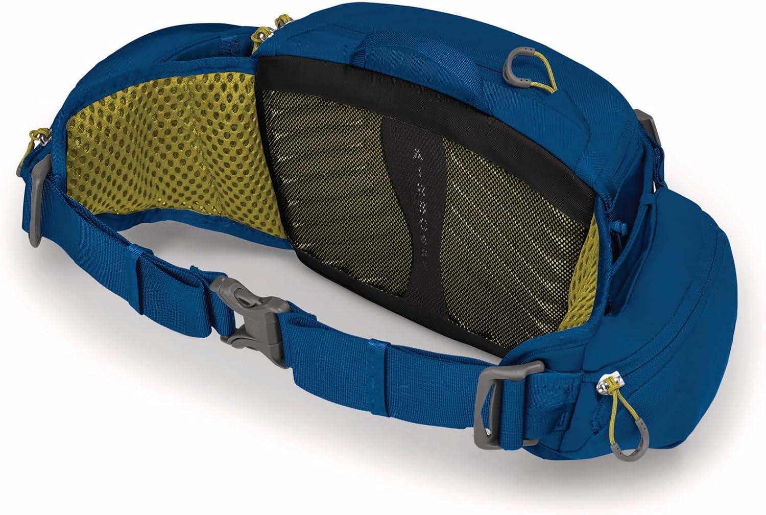 imageOsprey Savu 2L Biking Waist Pack for Men and Women Aprium PurplePostal Blue