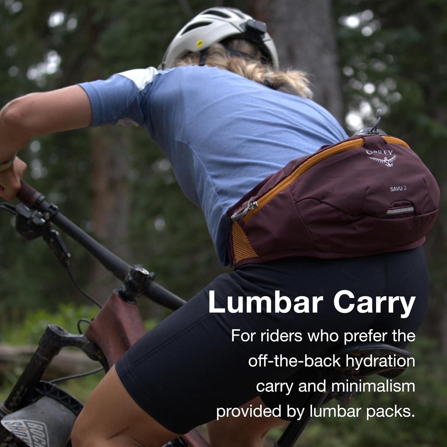 imageOsprey Savu 2L Biking Waist Pack for Men and Women Aprium PurplePurple