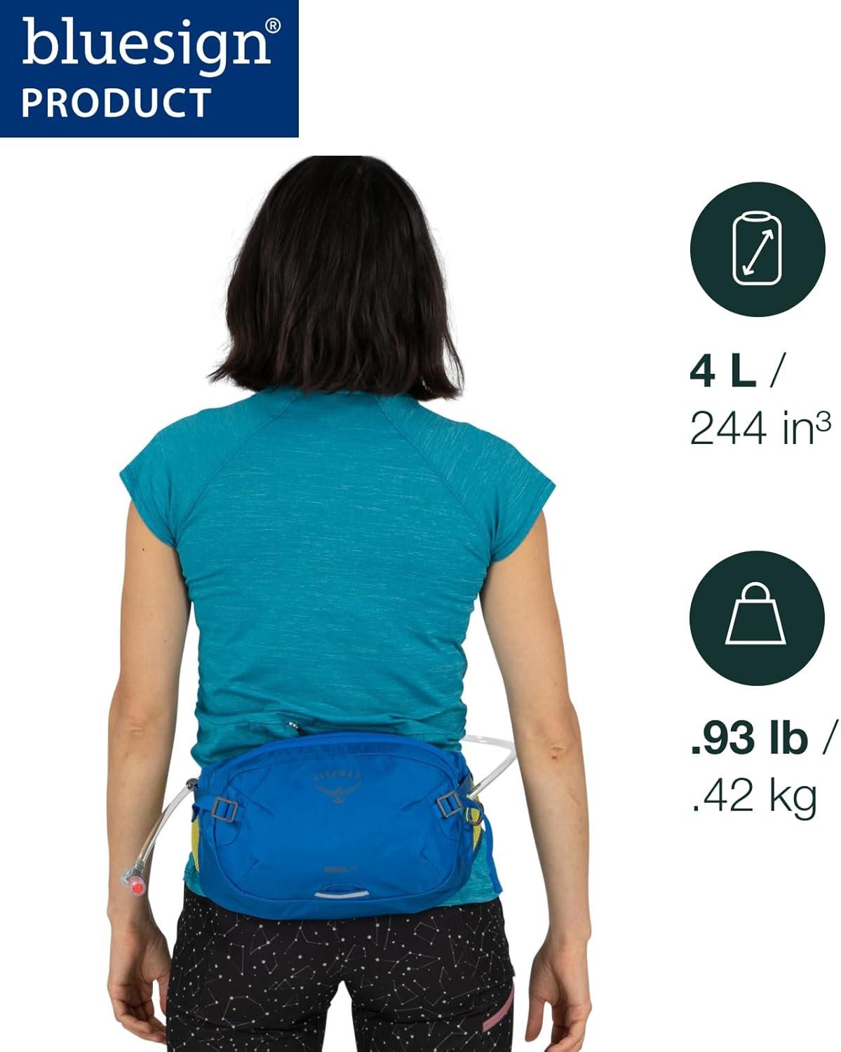 imageOsprey Seral Biking Waist Pack with Hydraulics Reservoir for Men and WomenBlack