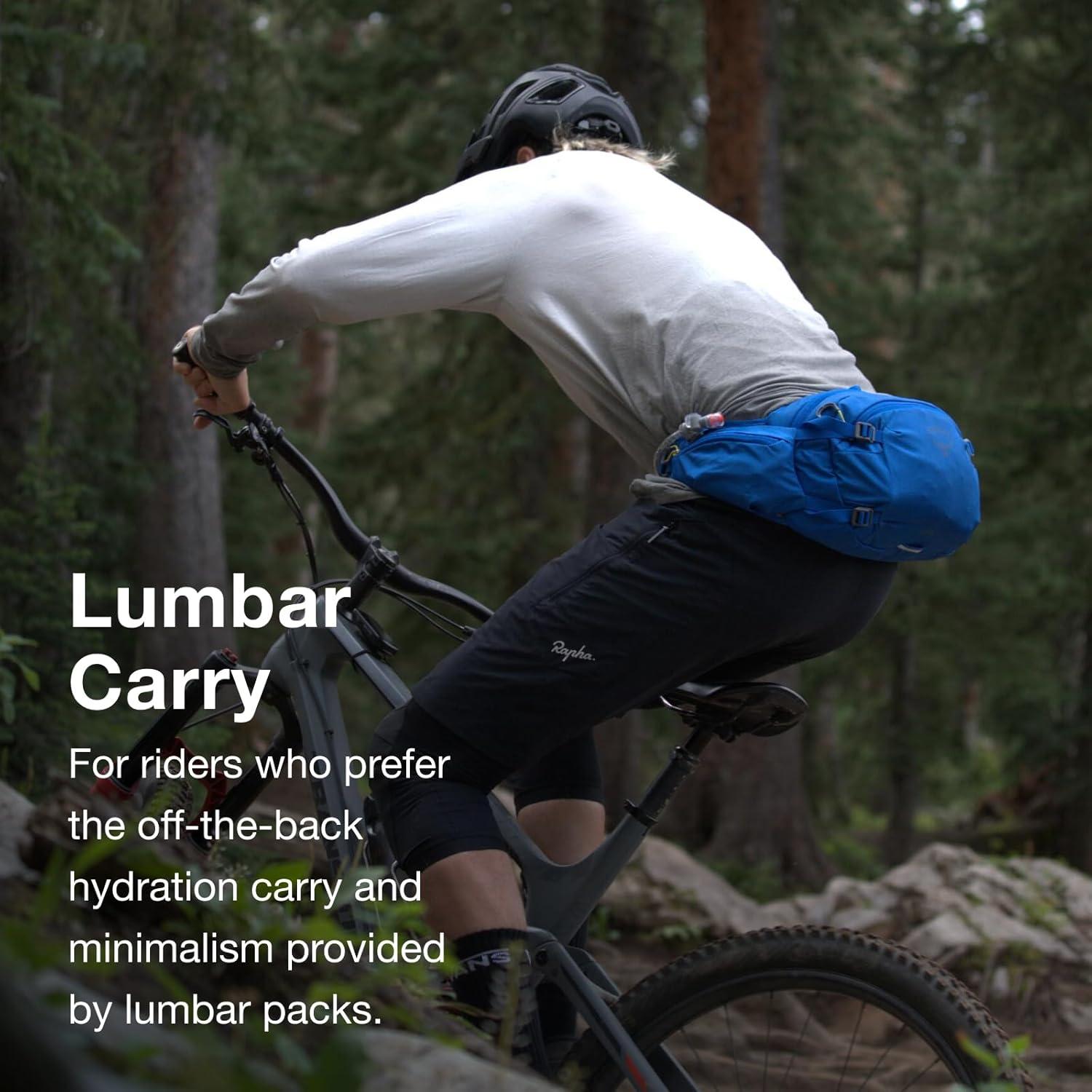 imageOsprey Seral Biking Waist Pack with Hydraulics Reservoir for Men and WomenBlack