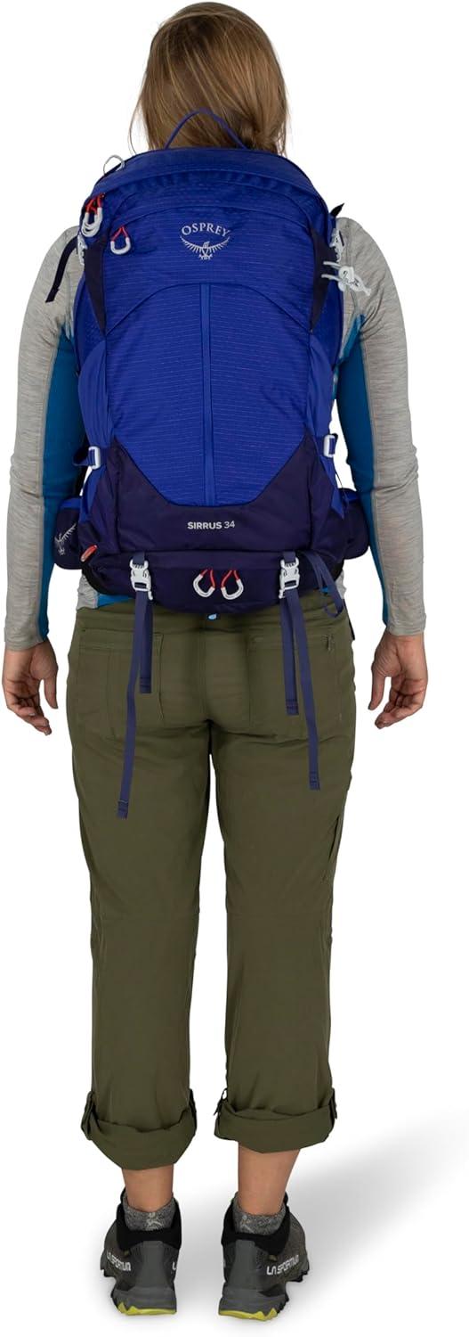 imageOsprey Sirrus 34L Womens Hiking Backpack Elderberry PurpleChiru TanElderberry PurpleChiru Tan