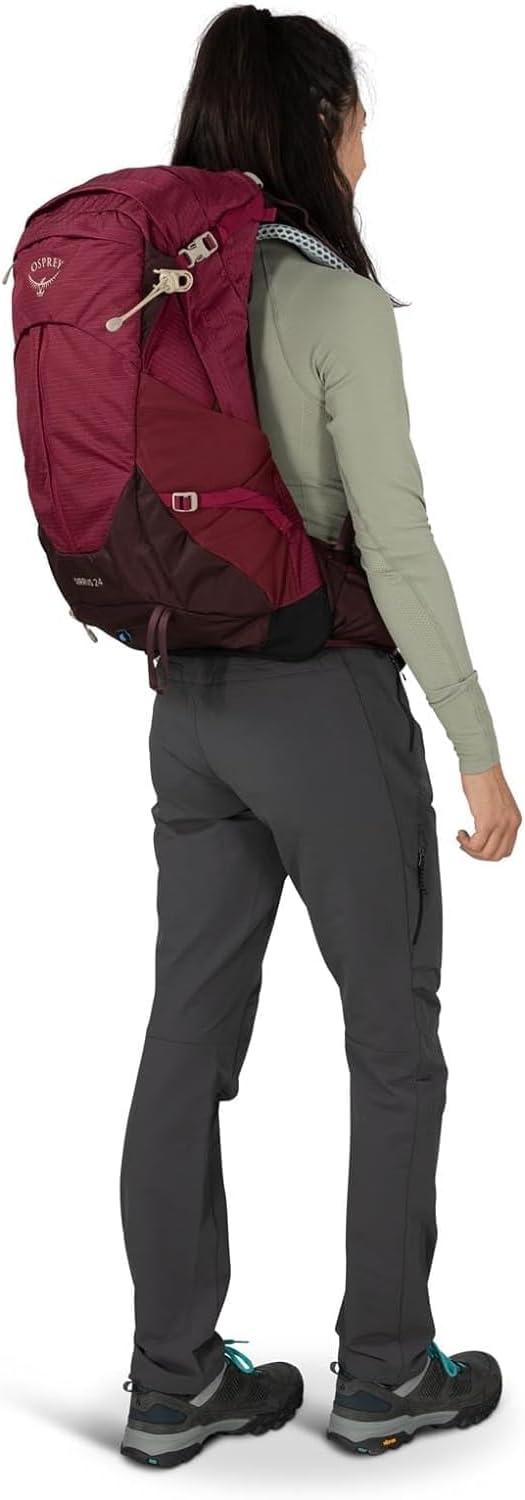 imageOsprey Sirrus 34L Womens Hiking Backpack Elderberry PurpleChiru TanElderberry PurpleChiru Tan